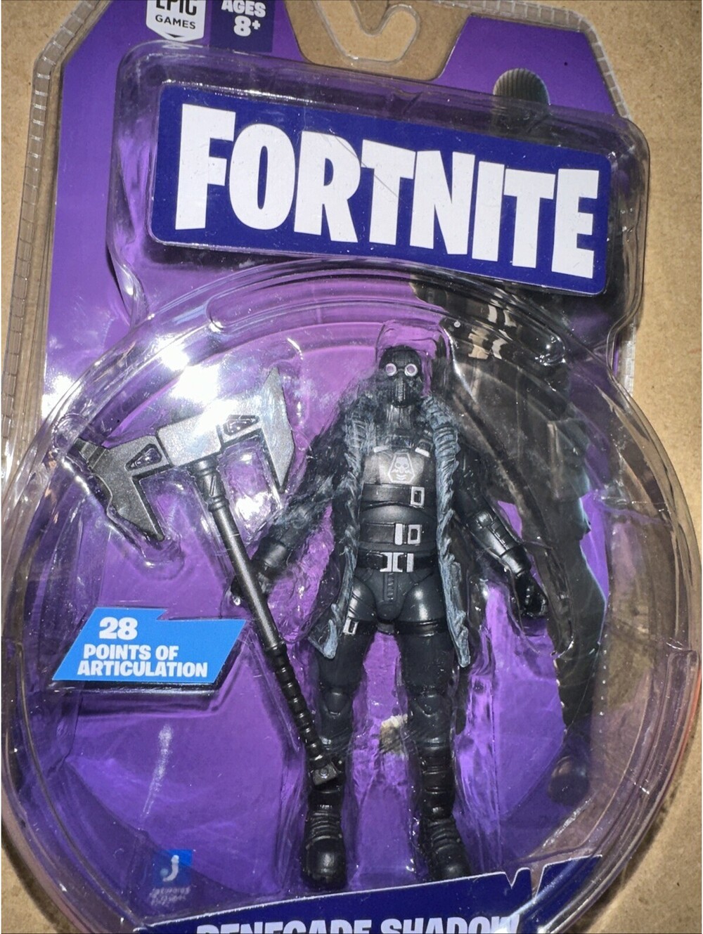 Fortnite 2021 Solo Mode Renegade Shadow 4 in Action Figure Epic Games Jazwares